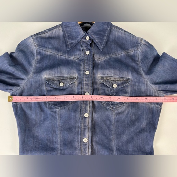 Vivienne Westwood Anglomania X Lee jeans Rider shirt size XS - Picture 11 of 11